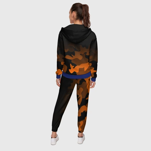 Женский костюм 3D с принтом KTM motorcycles КТМ мотоцикл, вид сзади #2