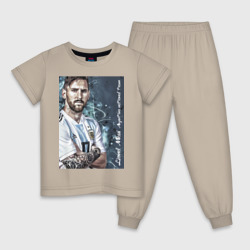 Детская пижама хлопок Lionel Messi