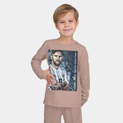 Детская пижама с лонгсливом хлопок Lionel Messi - фото 2