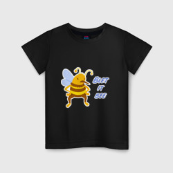 Детская футболка хлопок Пчела Blet it bee