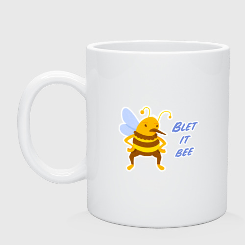 Кружка керамическая Пчела Blet it bee