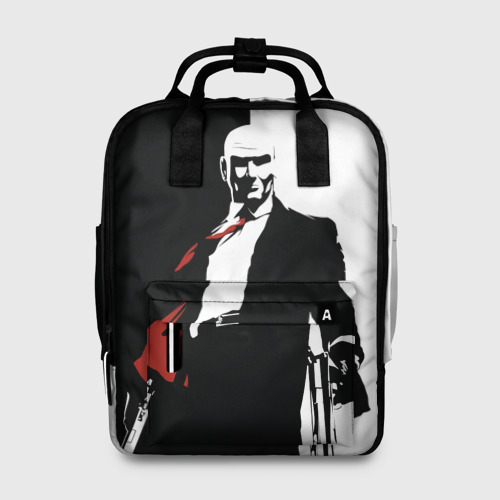 Женский рюкзак 3D Hitman BW