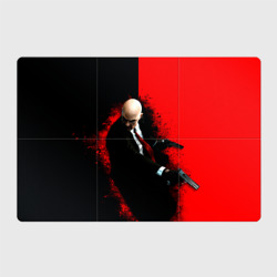 Магнитный плакат 3Х2 Hitman splash