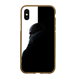 Чехол для iPhone XS Max матовый Winter Hitman