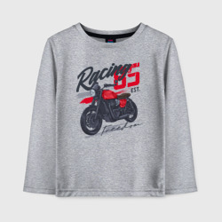 Детский лонгслив хлопок Racing 85 freedom