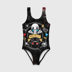 Детский купальник 3D The Binding of Isaac Исаак - фото 2