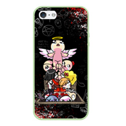 Чехол для iPhone 5/5S матовый The Binding of Isaac Исаак