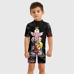 Детский купальный костюм 3D The Binding of Isaac Исаак - фото 2