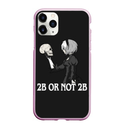 Чехол для iPhone 11 Pro матовый 2B or not 2B