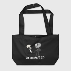 Пляжная сумка 3D 2B or not 2B