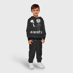 Детский костюм с толстовкой 3D 2B or not 2B - фото 2