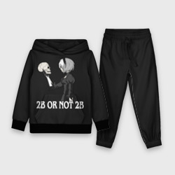 Детский костюм с толстовкой 3D 2B or not 2B