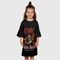 Детское платье 3D AC/DC Hell's Bells - фото 2