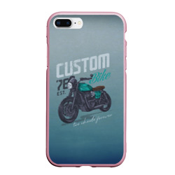 Чехол для iPhone 7Plus/8 Plus матовый Custom bike