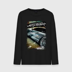 Мужской лонгслив хлопок Need for Speed Most Wanted
