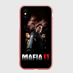 Чехол для iPhone XS Max матовый Мафиозное братство