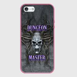Чехол для iPhone 5/5S матовый DM Dungeon Master skull