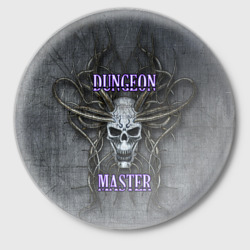 Значок DM Dungeon Master skull