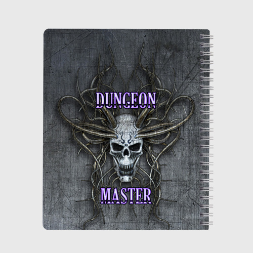 Тетрадь DM Dungeon Master skull, цвет точка - фото 2