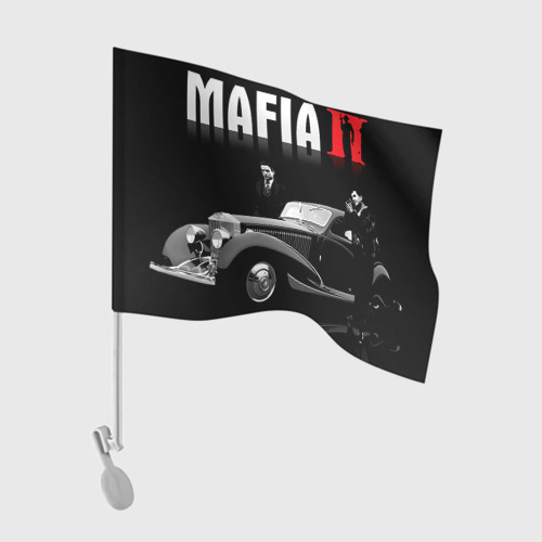 Флаг для автомобиля с принтом Томас и Вито, вид спереди №1