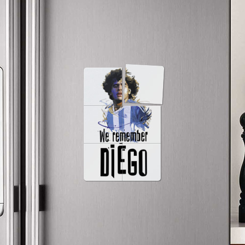 Магнитный плакат 2Х3 Диего Марадона Аргентина - фото 4