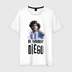 Мужская футболка хлопок Диего Марадона / Аргентина