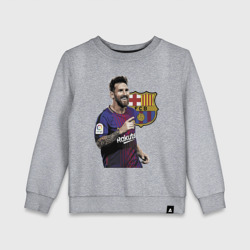 Детский свитшот хлопок Lionel Messi Barcelona Argentina