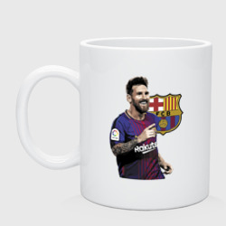 Кружка керамическая Lionel Messi Barcelona Argentina