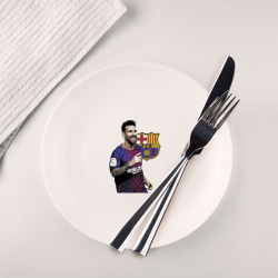 Тарелка Lionel Messi Barcelona Argentina