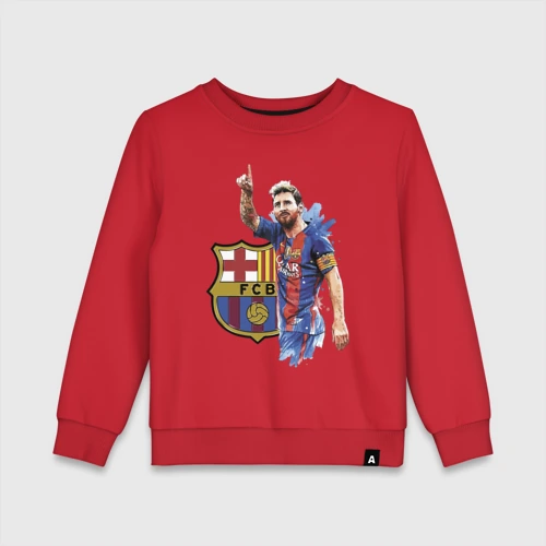 Детский свитшот хлопок Lionel Messi Barcelona Argentina!
