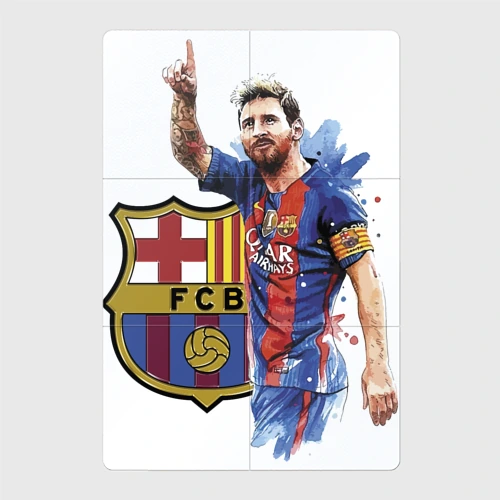 Магнитный плакат 2Х3 Lionel Messi Barcelona Argentina!