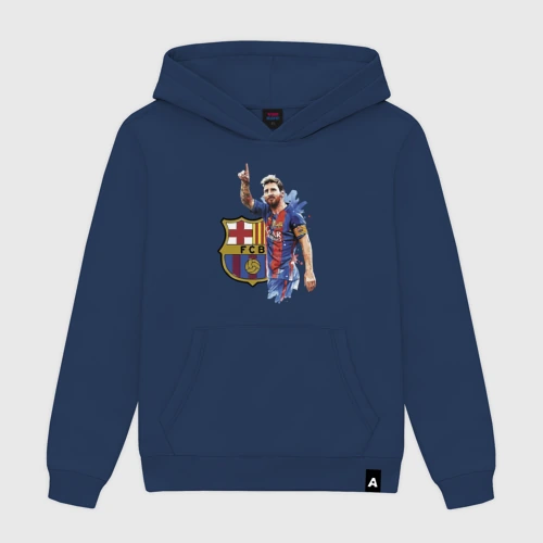 Мужская толстовка хлопок Lionel Messi Barcelona Argentina!