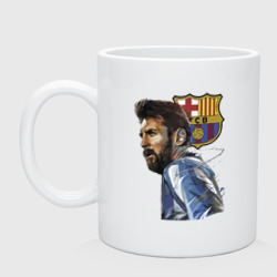 Кружка керамическая Lionel Messi Barcelona Argentina Striker