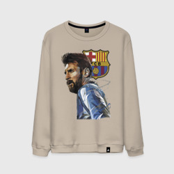 Мужской свитшот хлопок Lionel Messi Barcelona Argentina Striker
