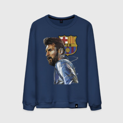 Мужской свитшот хлопок Lionel Messi Barcelona Argentina Striker