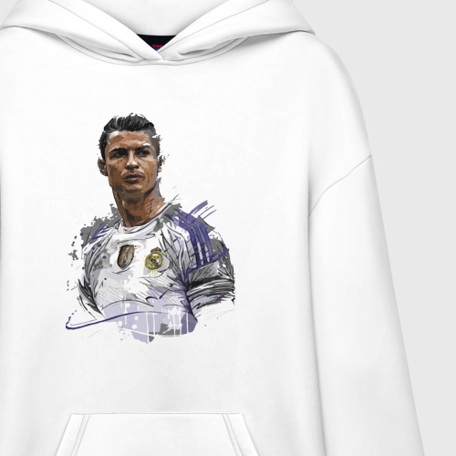 Худи SuperOversize хлопок Cristiano Ronaldo Manchester United Portugal - фото 3