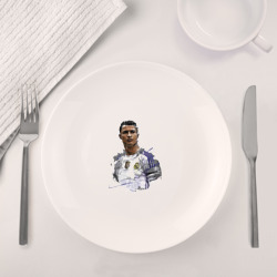 Набор: тарелка + кружка Cristiano Ronaldo Manchester United Portugal - фото 2