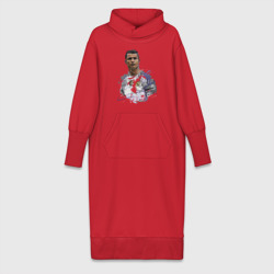 Платье удлиненное хлопок Cristiano Ronaldo Manchester United Portugal