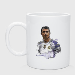 Кружка керамическая Cristiano Ronaldo Manchester United Portugal