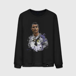 Мужской свитшот хлопок Cristiano Ronaldo Manchester United Portugal