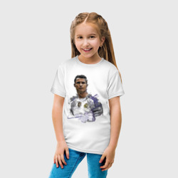Детская футболка хлопок Cristiano Ronaldo Manchester United Portugal - фото 2