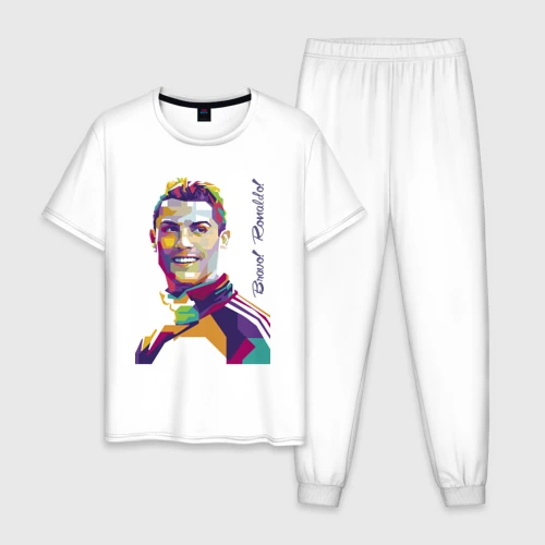 Мужская пижама хлопок Bravo! Ronaldo!