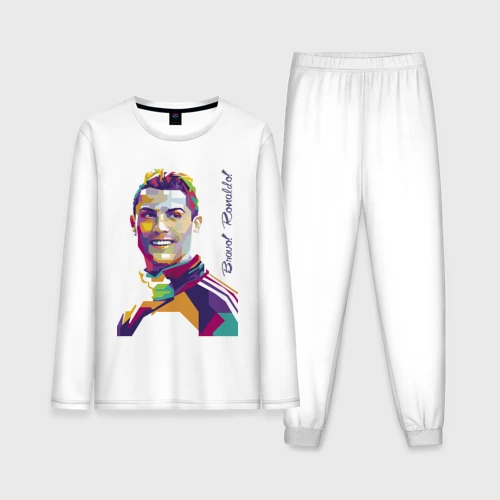 Мужская пижама с лонгсливом хлопок Bravo! Ronaldo!