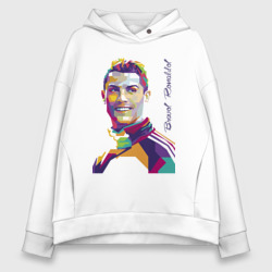 Женское худи Oversize хлопок Bravo! Ronaldo!