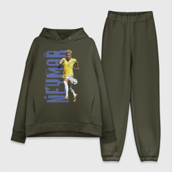 Женский костюм хлопок Oversize Neymar - striker