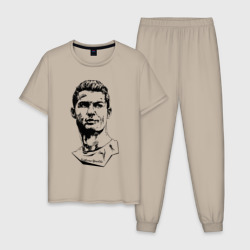 Мужская пижама хлопок Ronaldo Manchester United Portugal