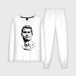 Женская пижама с лонгсливом хлопок Ronaldo Manchester United Portugal