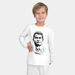 Детская пижама с лонгсливом хлопок Ronaldo Manchester United Portugal - фото 2