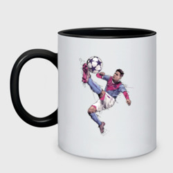 Кружка двухцветная Messi Barcelona Argentina
