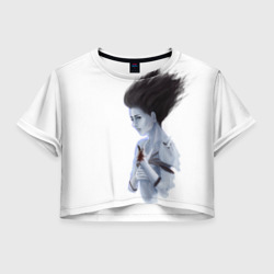 Женская футболка Crop-top 3D Дух